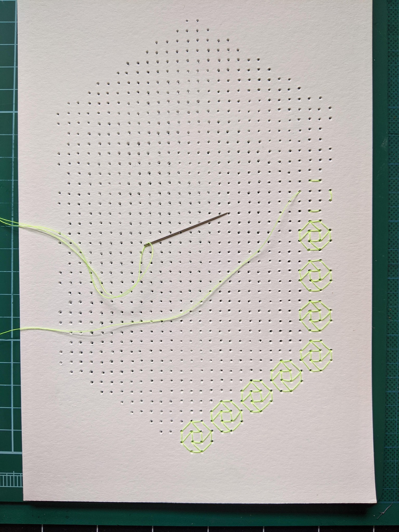 Paper Embroidery - image 4 - student project