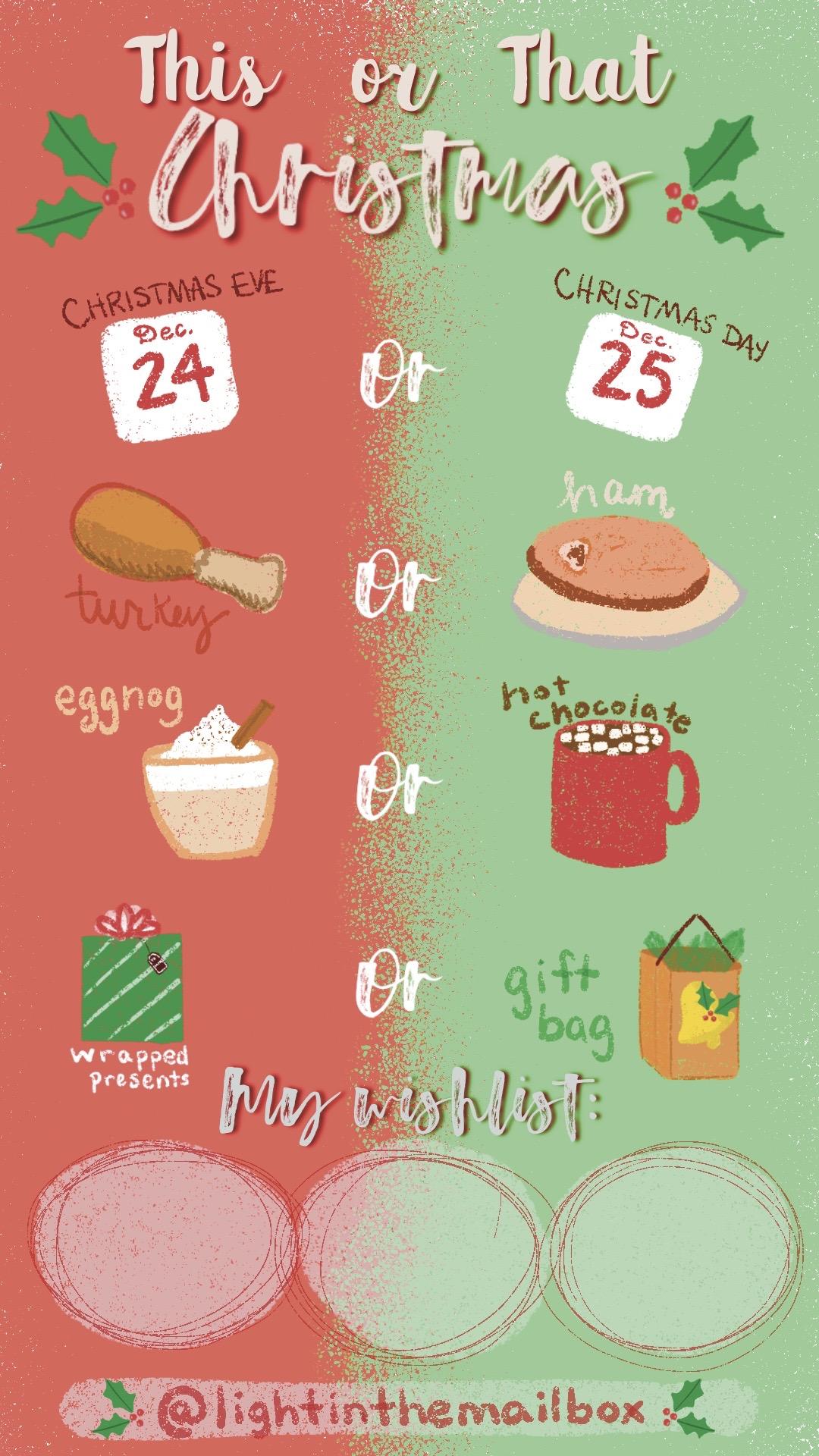 Christmas This-or-That | Instagram Story Template - image 2 - student project