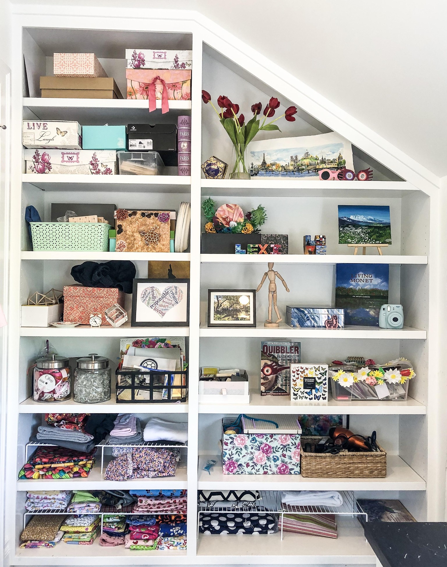 My Art Studio Shelves - image 1 - student project