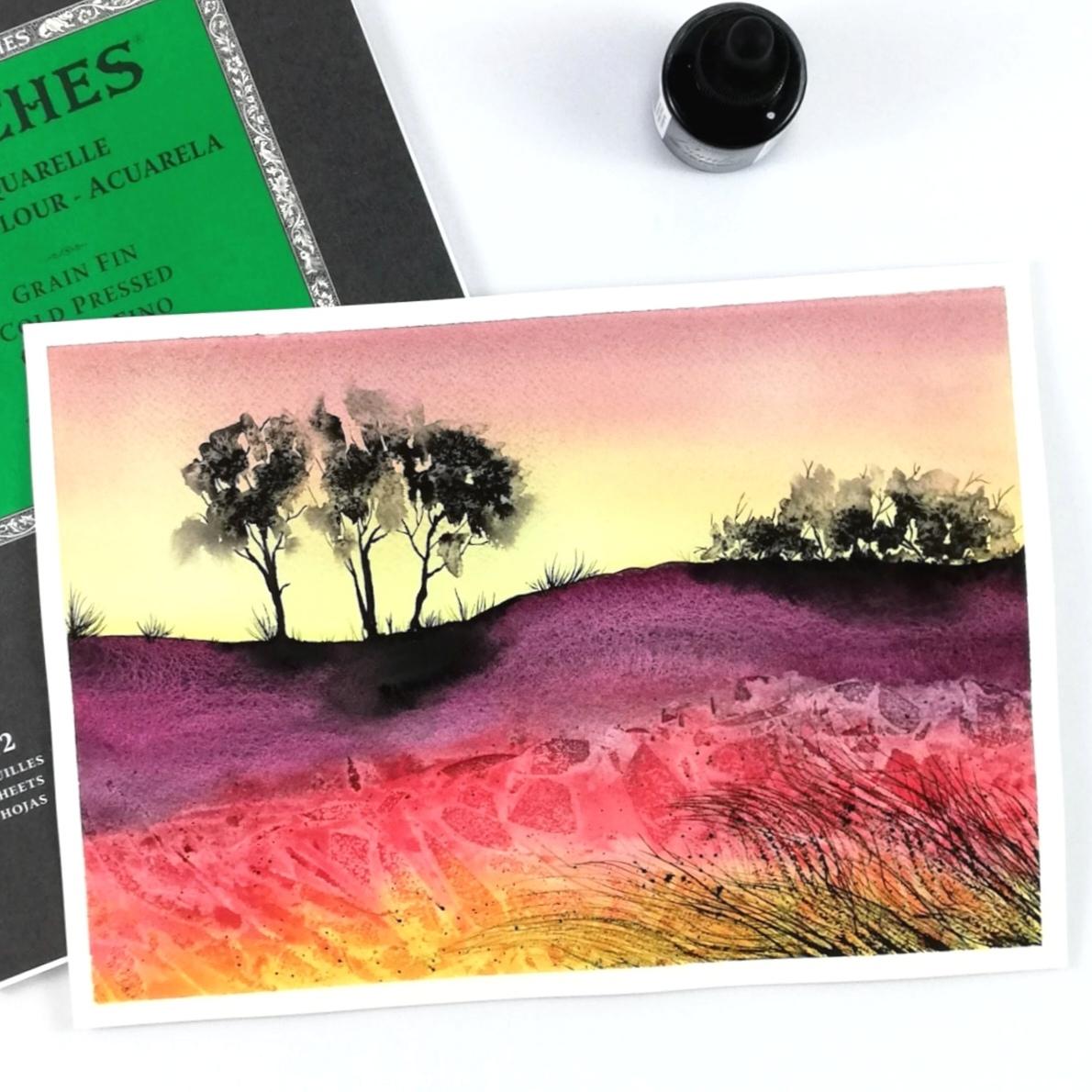 abstract landscape exercise - image 1 - student project