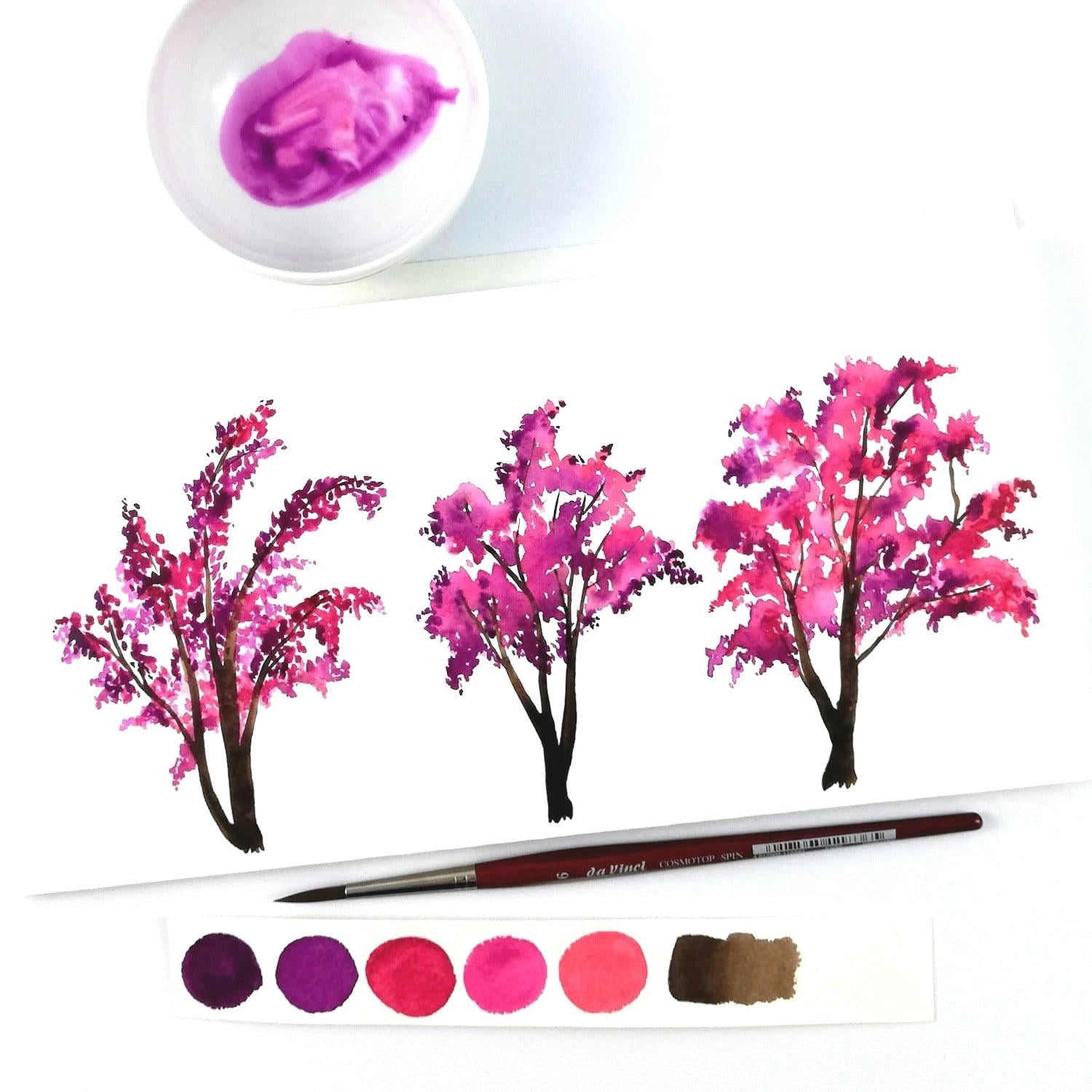 Bougainvilleas 3 ways - image 1 - student project