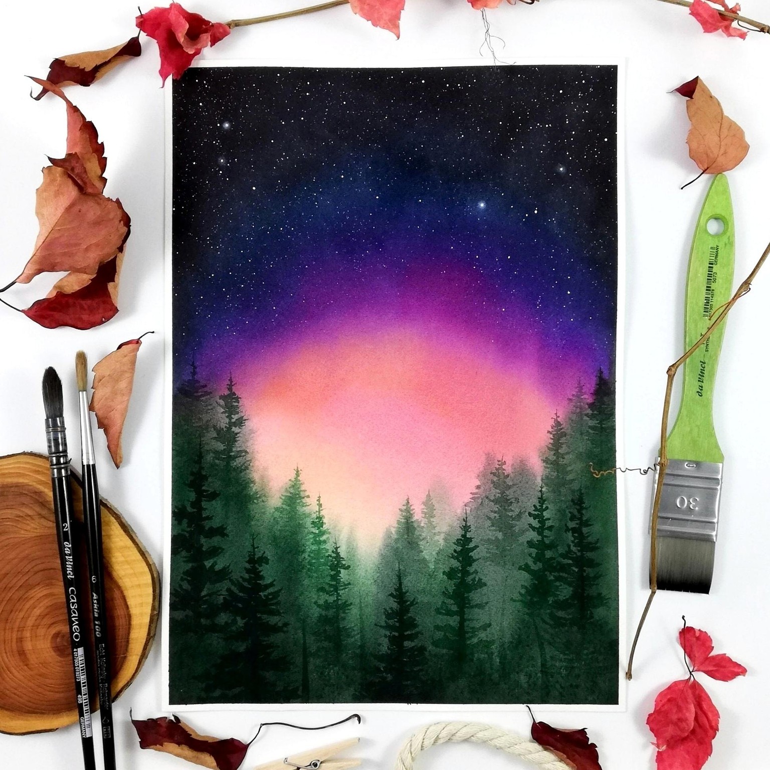 night sky attempt - image 1 - student project