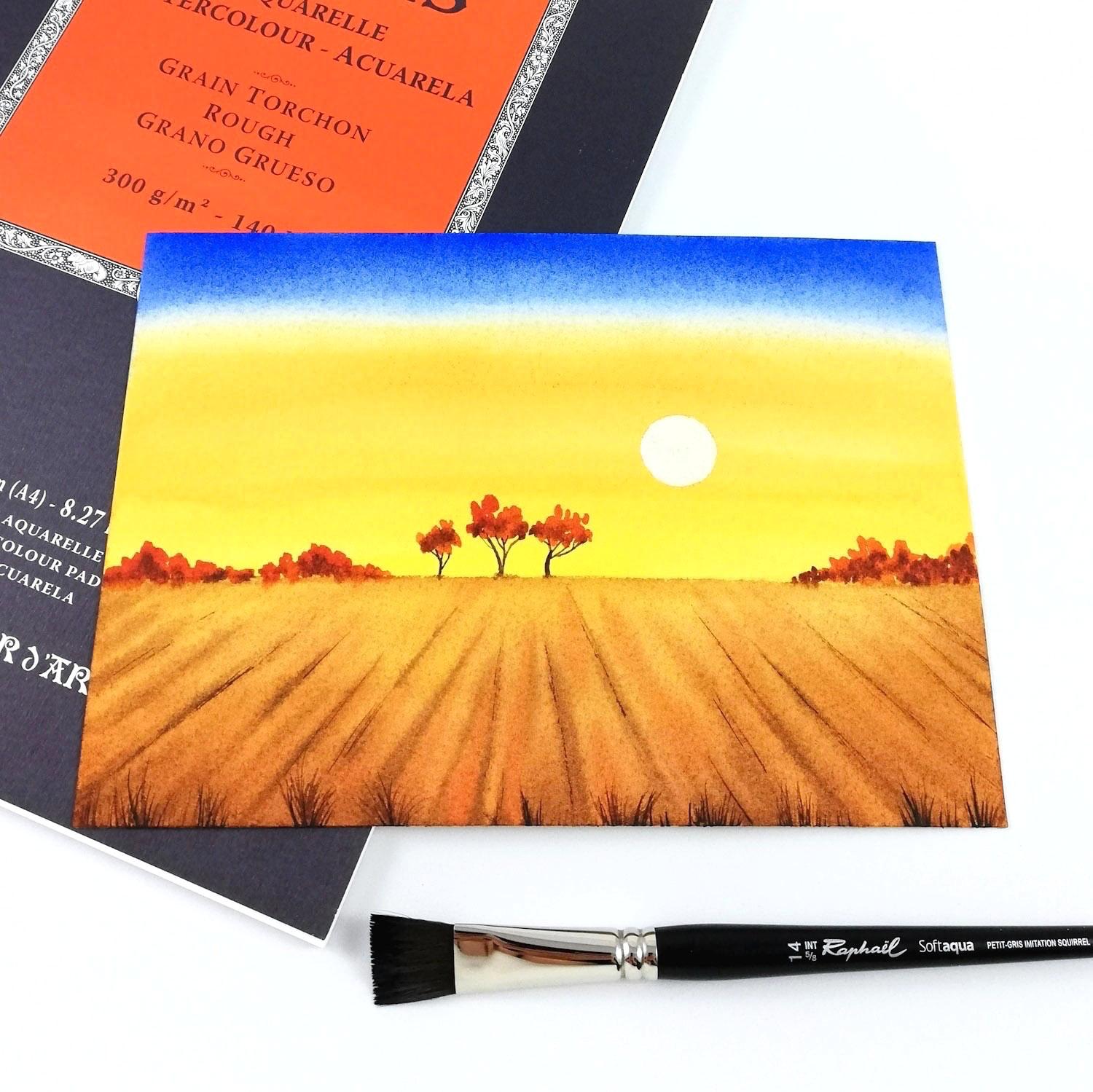 My 4 landscape paintings - image 2 - student project