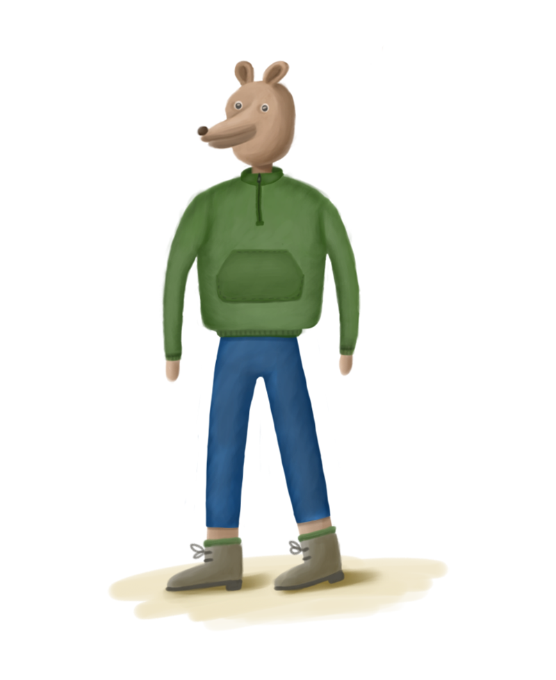 an animal character - image 1 - student project