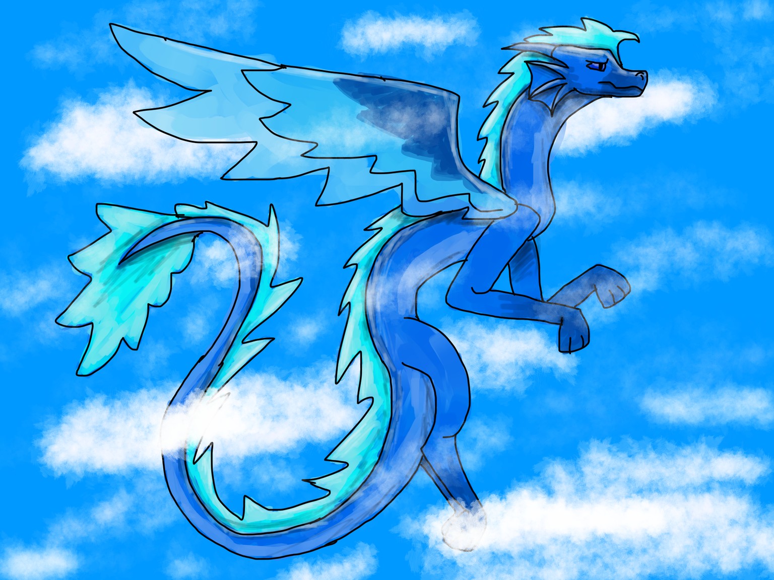 Hiding in the blue. - image 1 - student project
