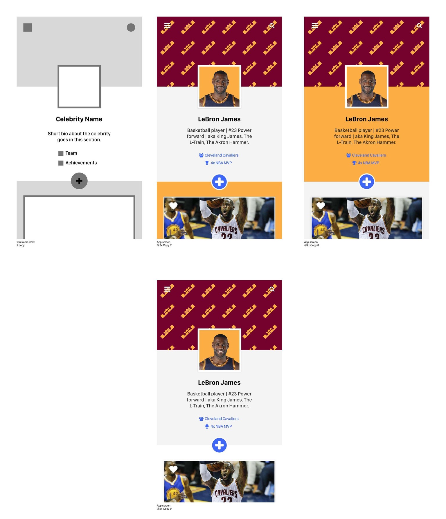 LeBron James - User Profile - image 5 - student project