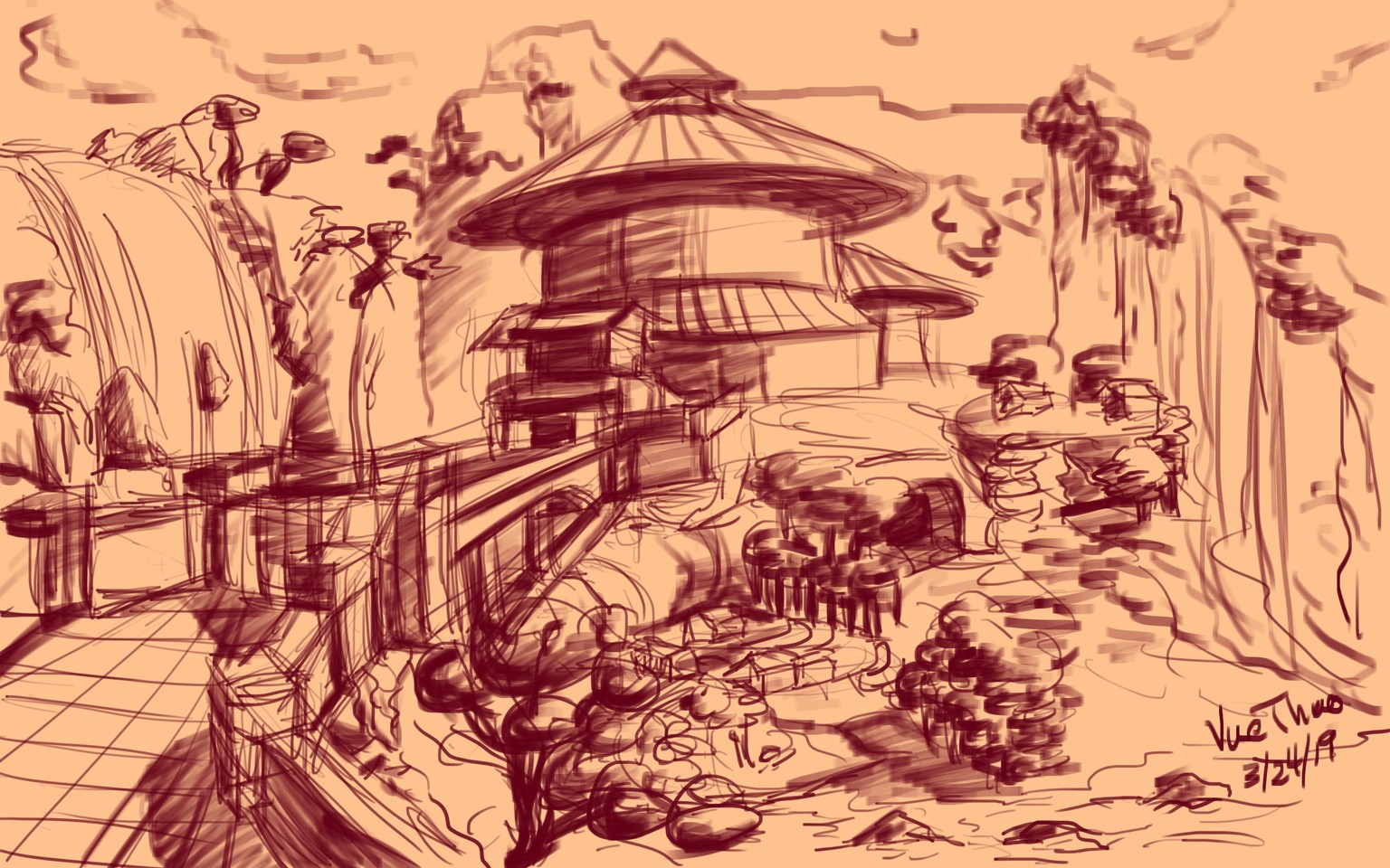 Mountain Side - image 1 - student project