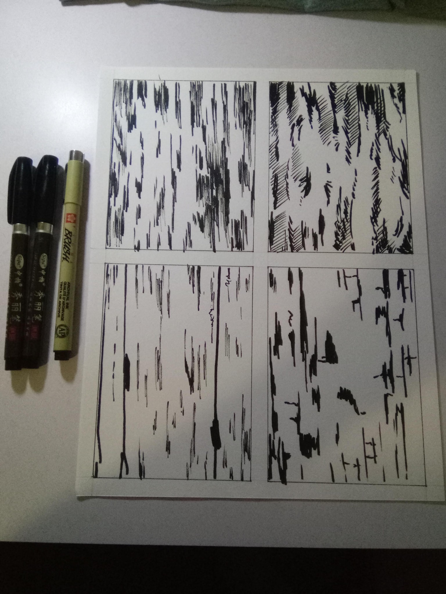 Using Pen Nib and Ink Brushes - image 5 - student project