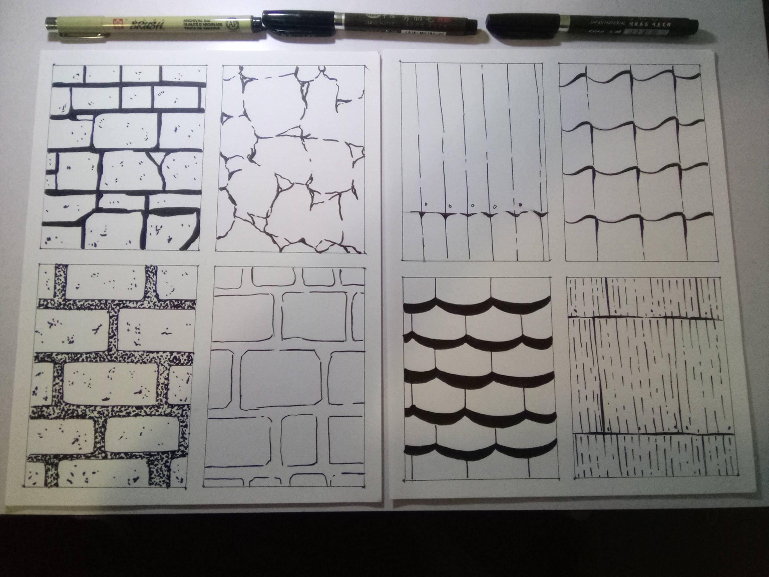 Using Pen Nib and Ink Brushes - image 4 - student project