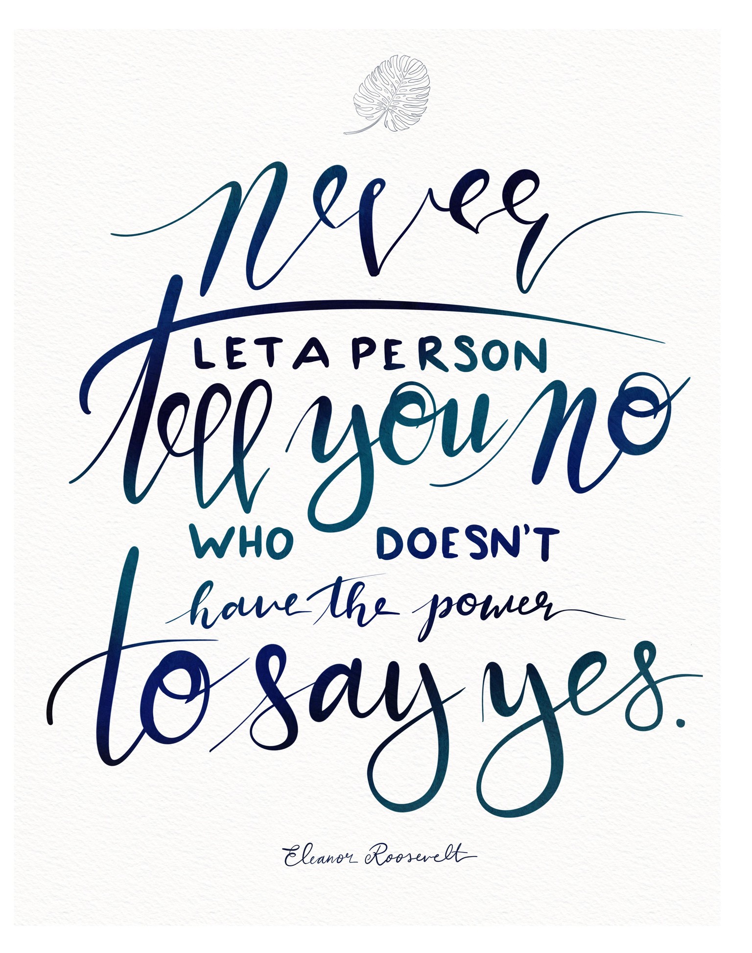 Eleanor Roosevelt quote - image 2 - student project