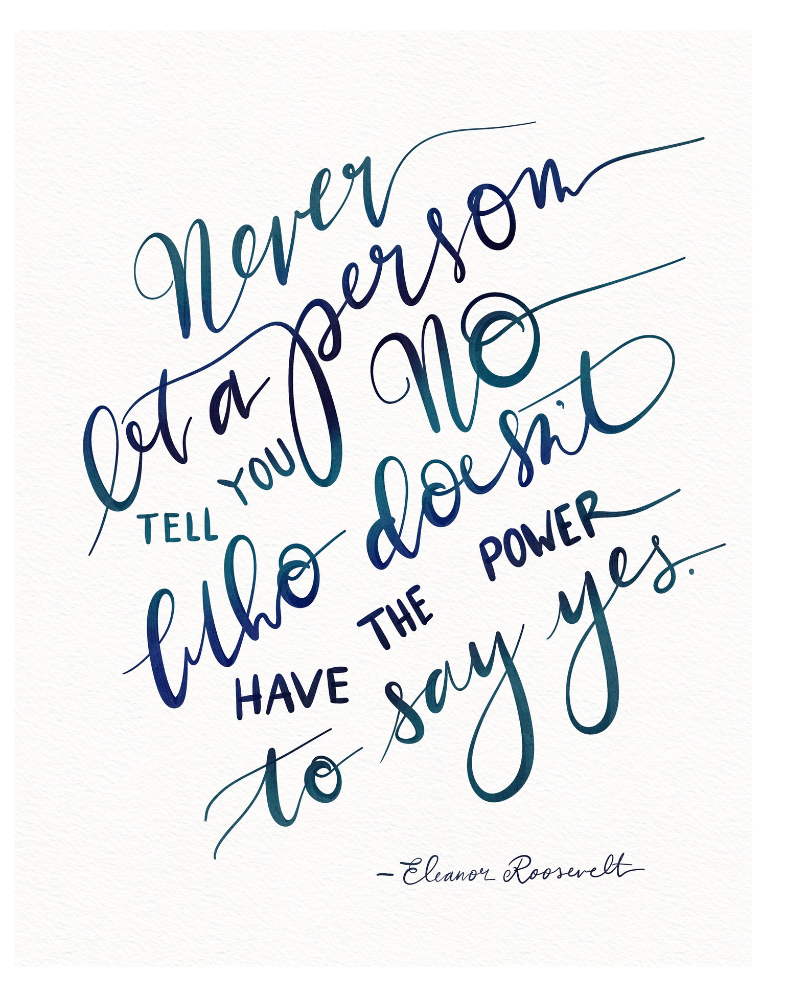Eleanor Roosevelt quote - image 1 - student project