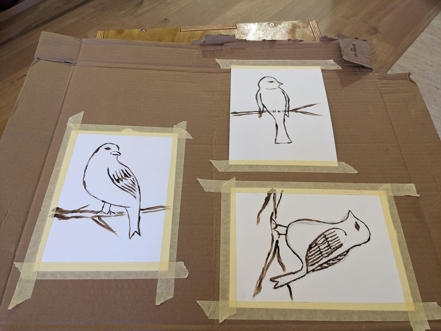Three birds - image 1 - student project