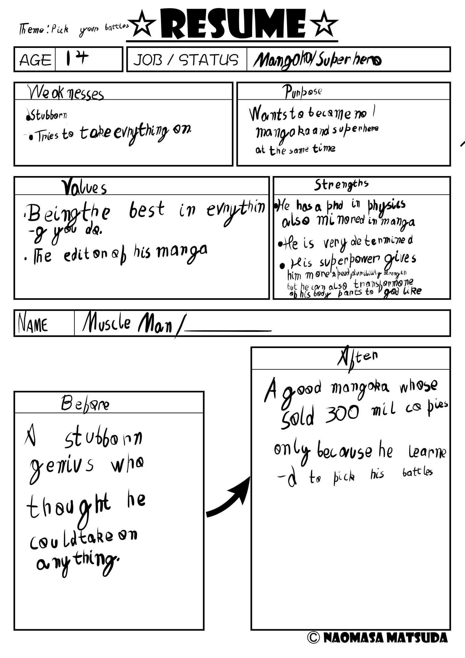 My main charecter - image 3 - student project