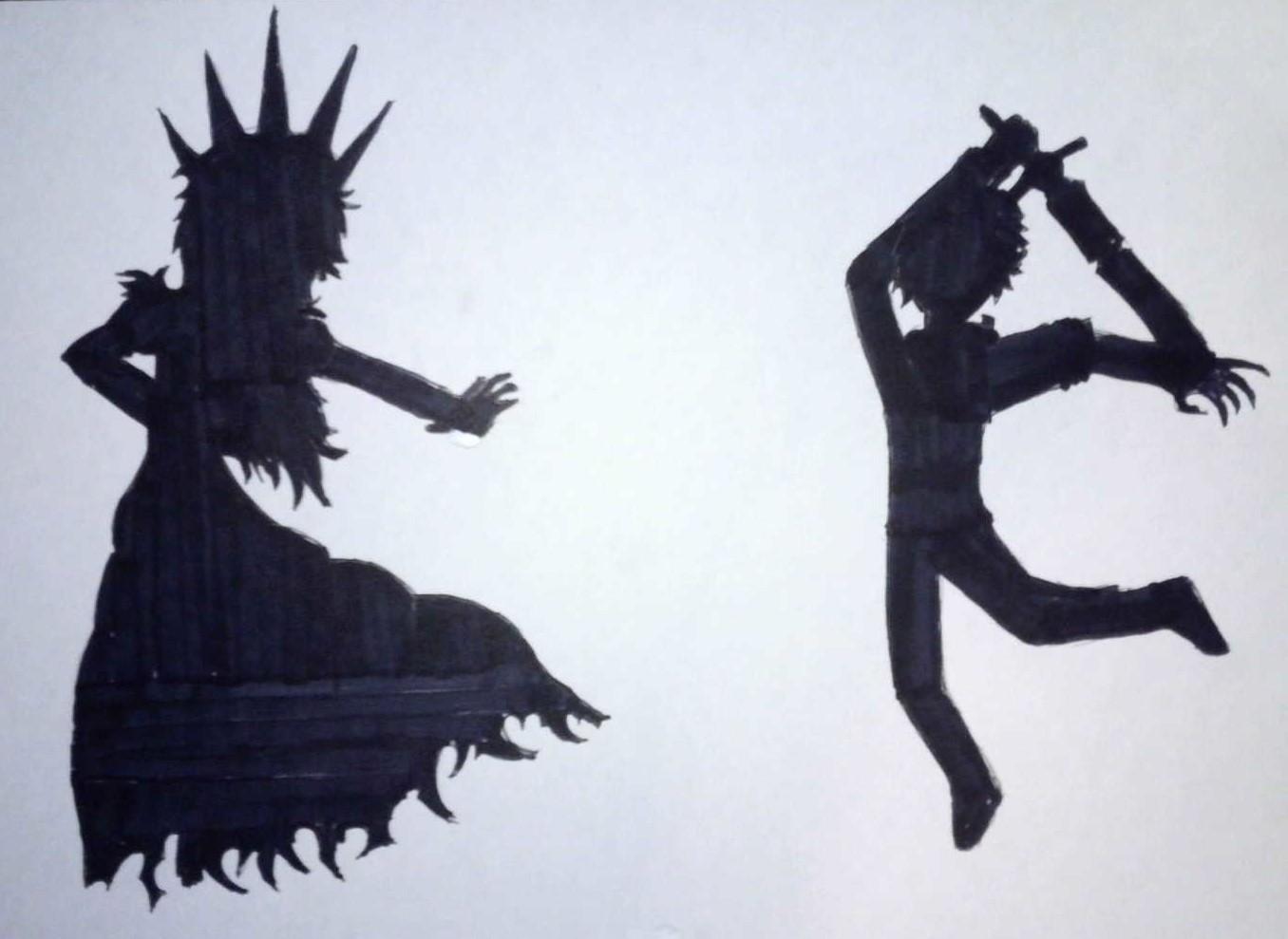 The Hero, and the Villain, Electric Boogaloo - image 2 - student project
