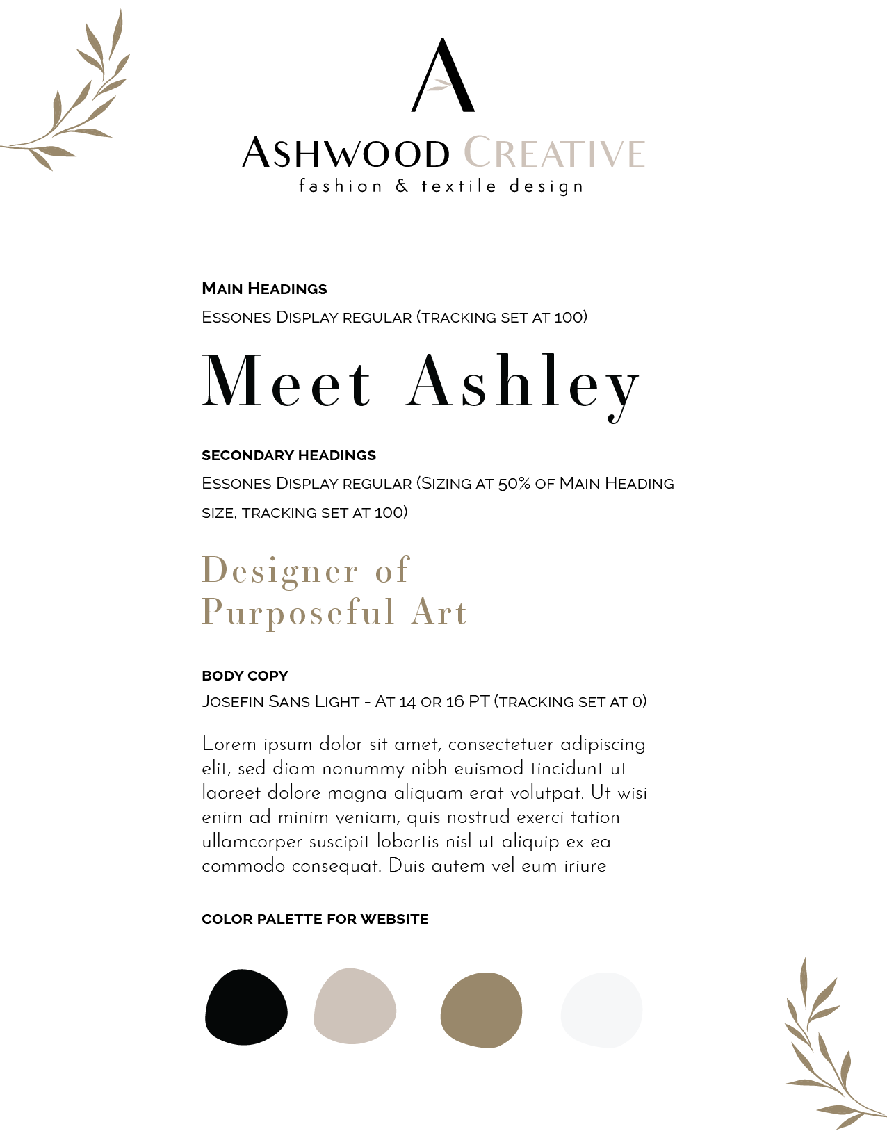 Ashwood Creative Re-Brand Project - image 4 - student project
