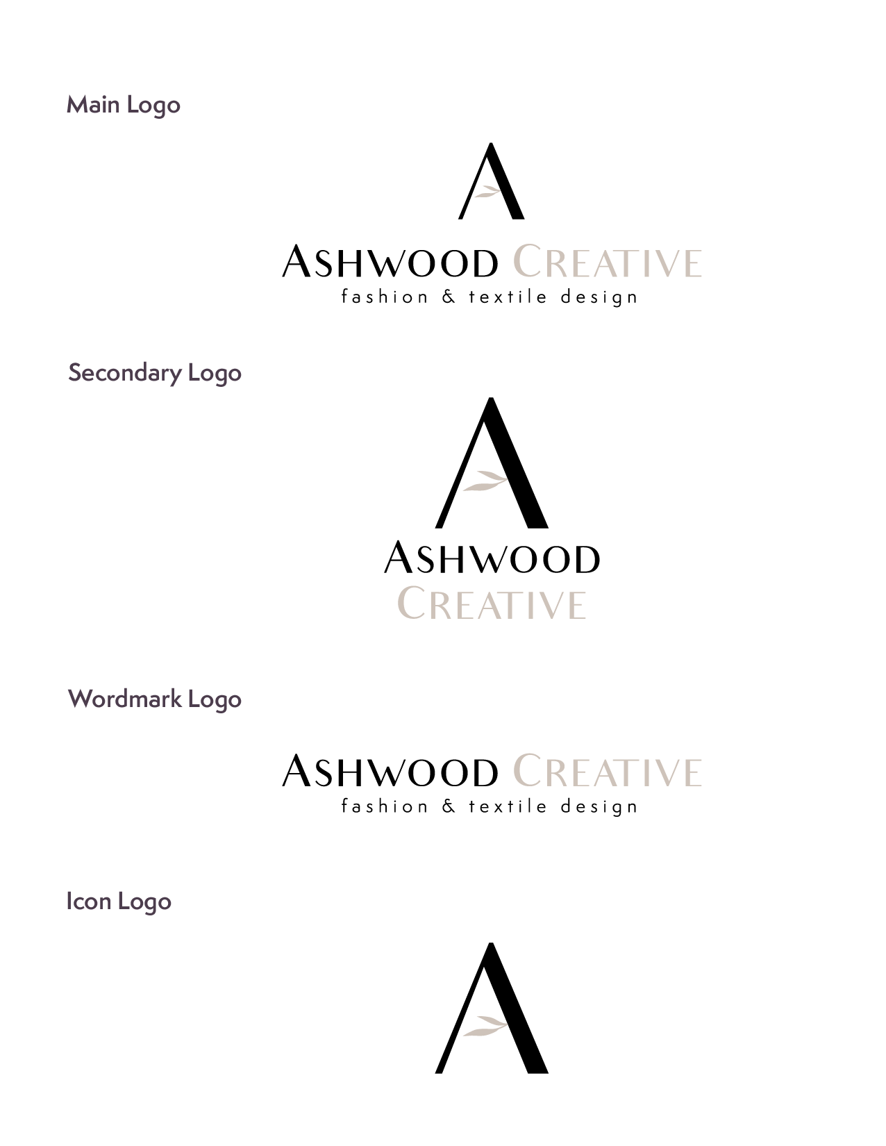 Ashwood Creative Re-Brand Project - image 3 - student project