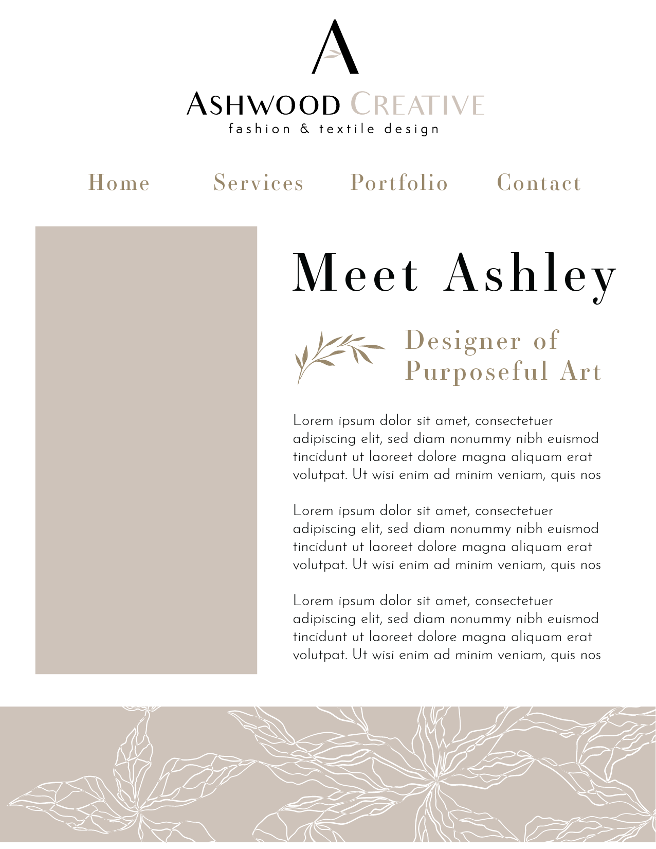 Ashwood Creative Re-Brand Project - image 5 - student project