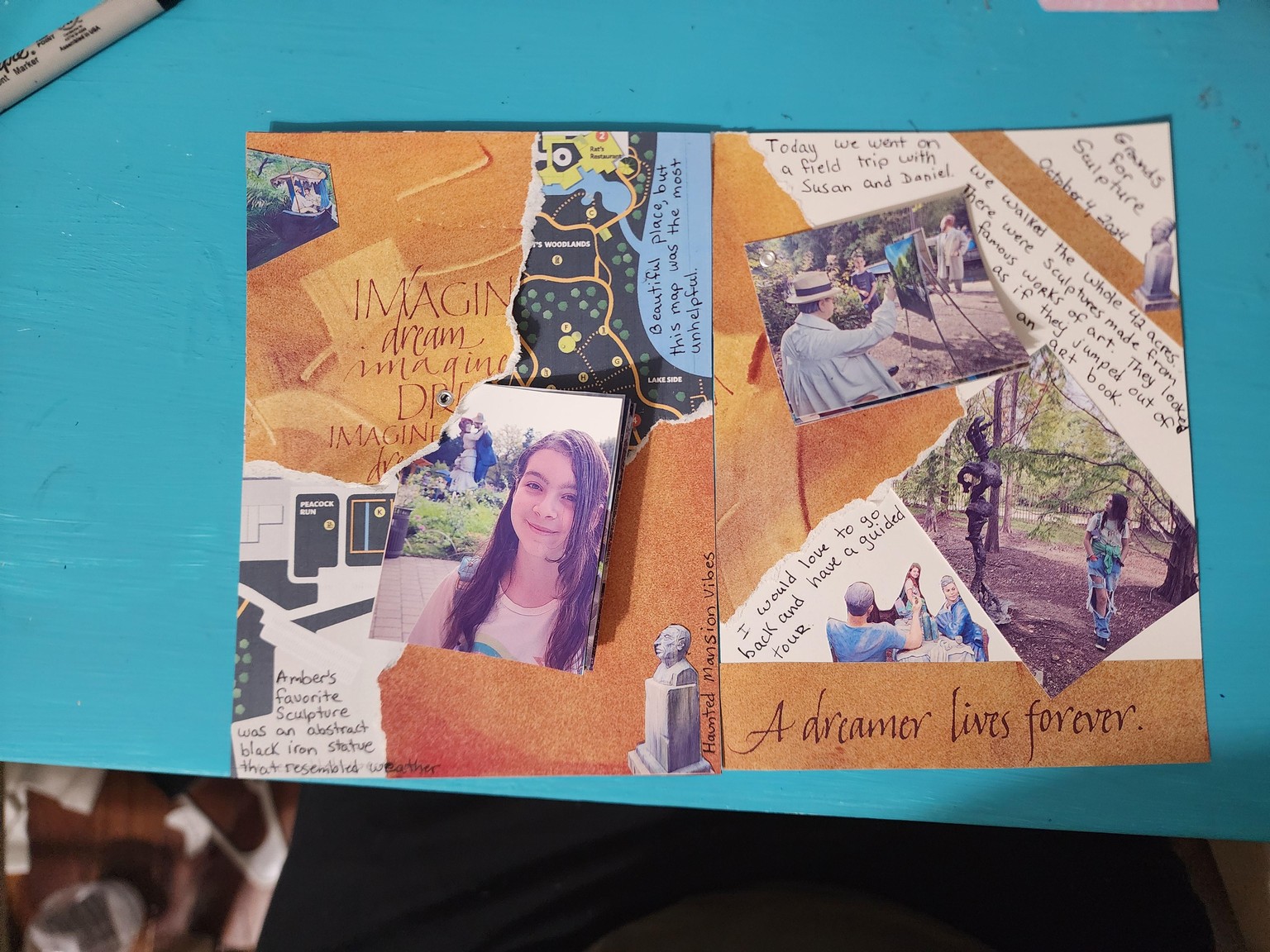 Travel journal first set of pages - image 1 - student project