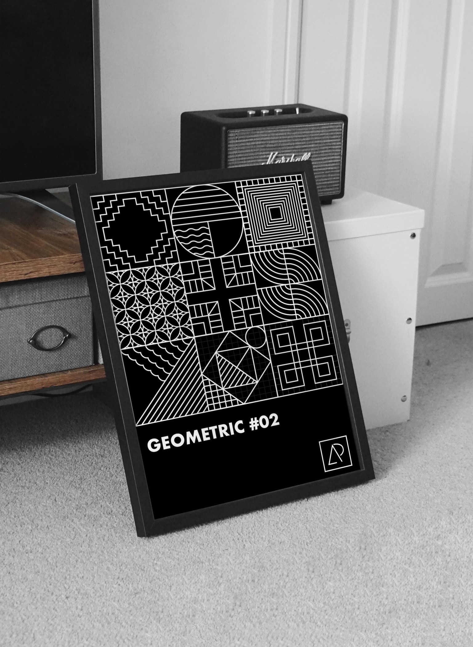Geometric Grid - image 1 - student project