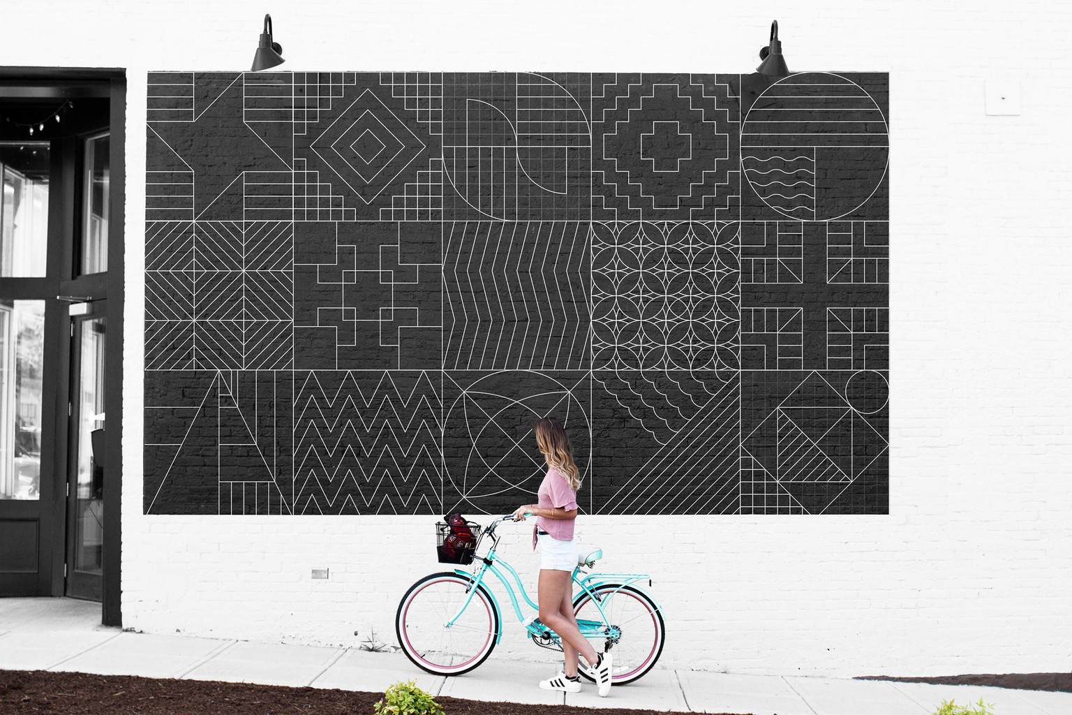 Geometric Grid - image 2 - student project