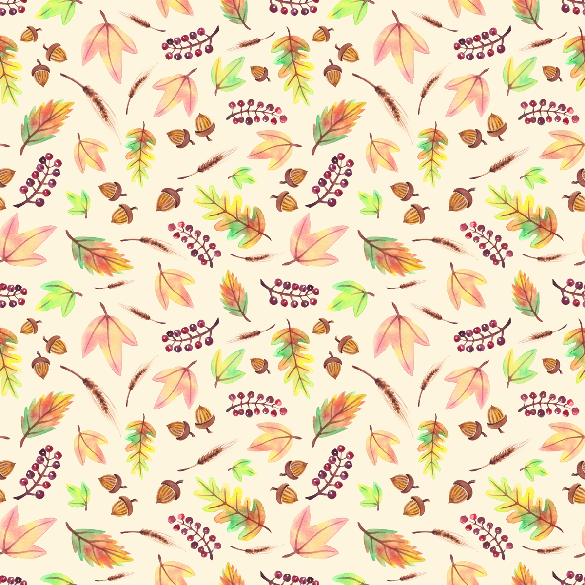 Fall pattern - image 2 - student project