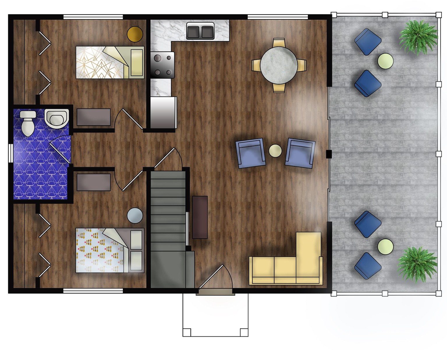 CAD Rendering - image 1 - student project