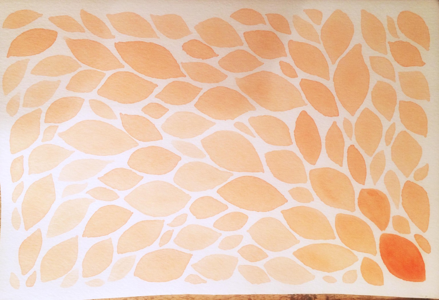 Watercolor practice sheet - image 2 - student project