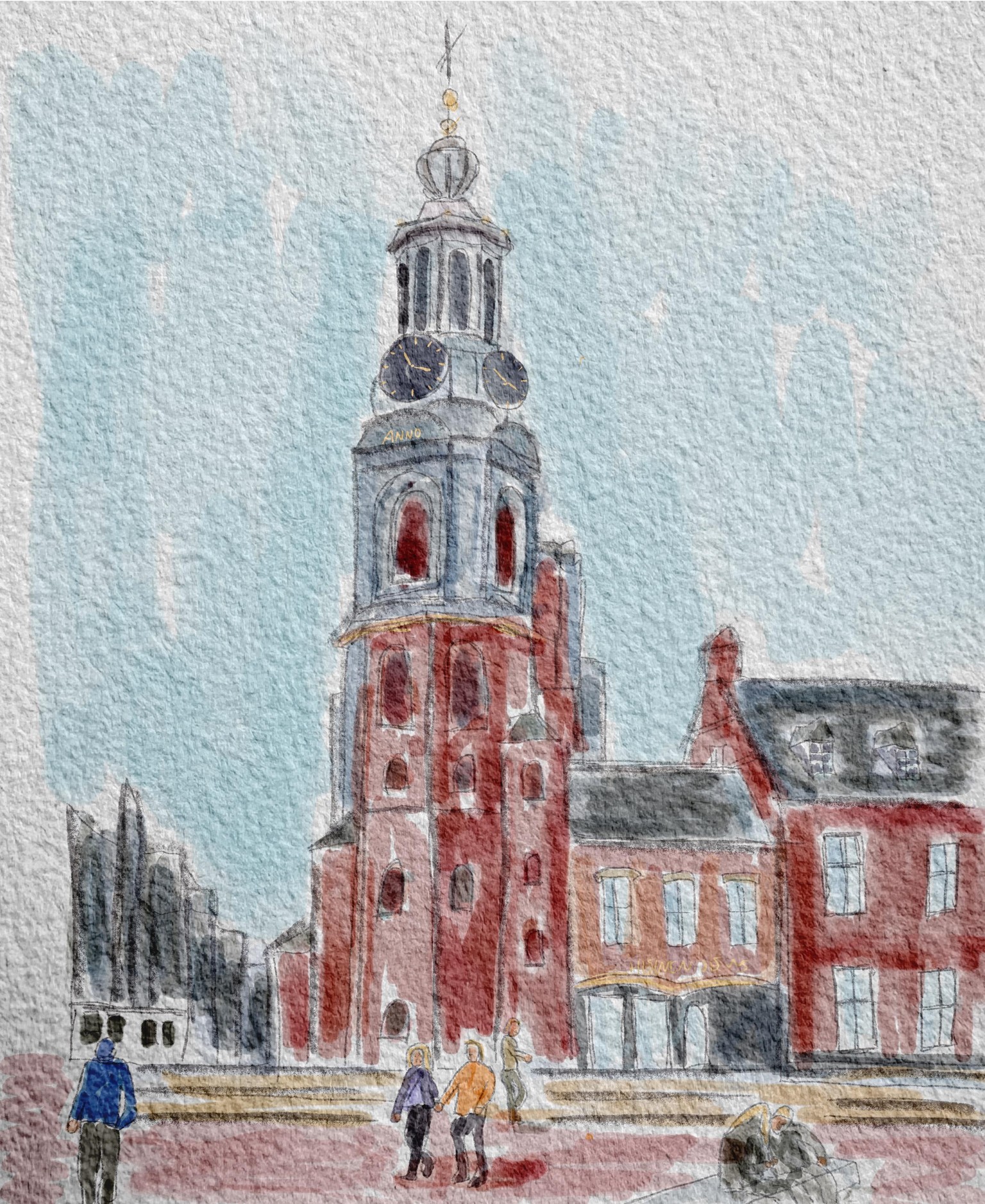 Urban sketch - image 1 - student project