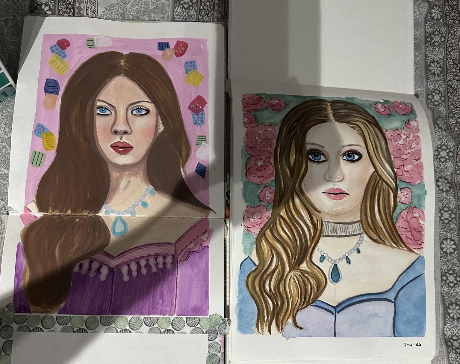 Some portraits using what I learned in this class - image 1 - student project