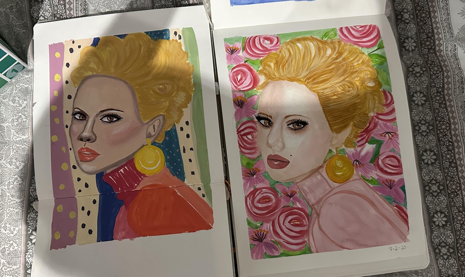 Some portraits using what I learned in this class - image 3 - student project