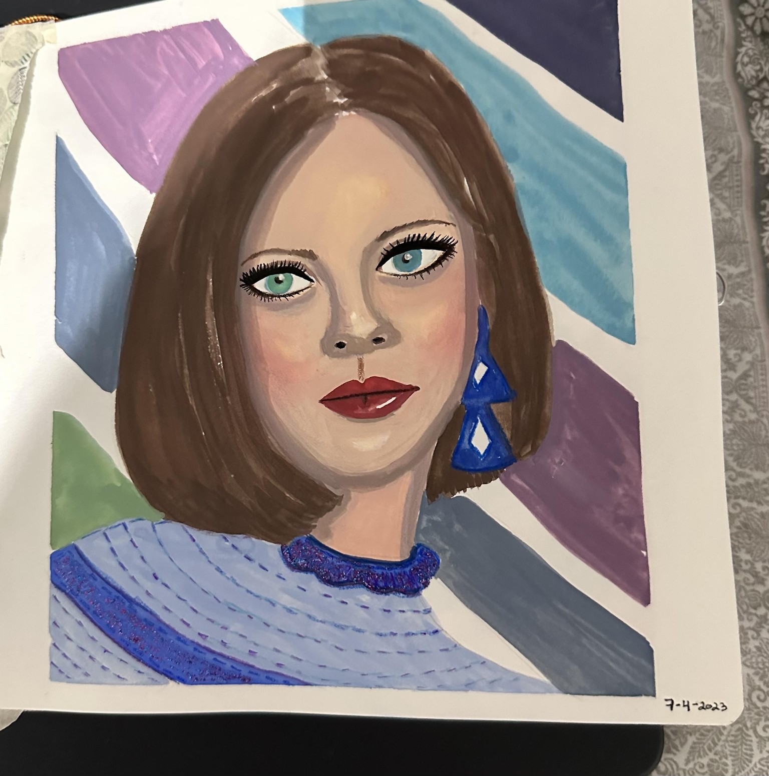 Some portraits using what I learned in this class - image 2 - student project