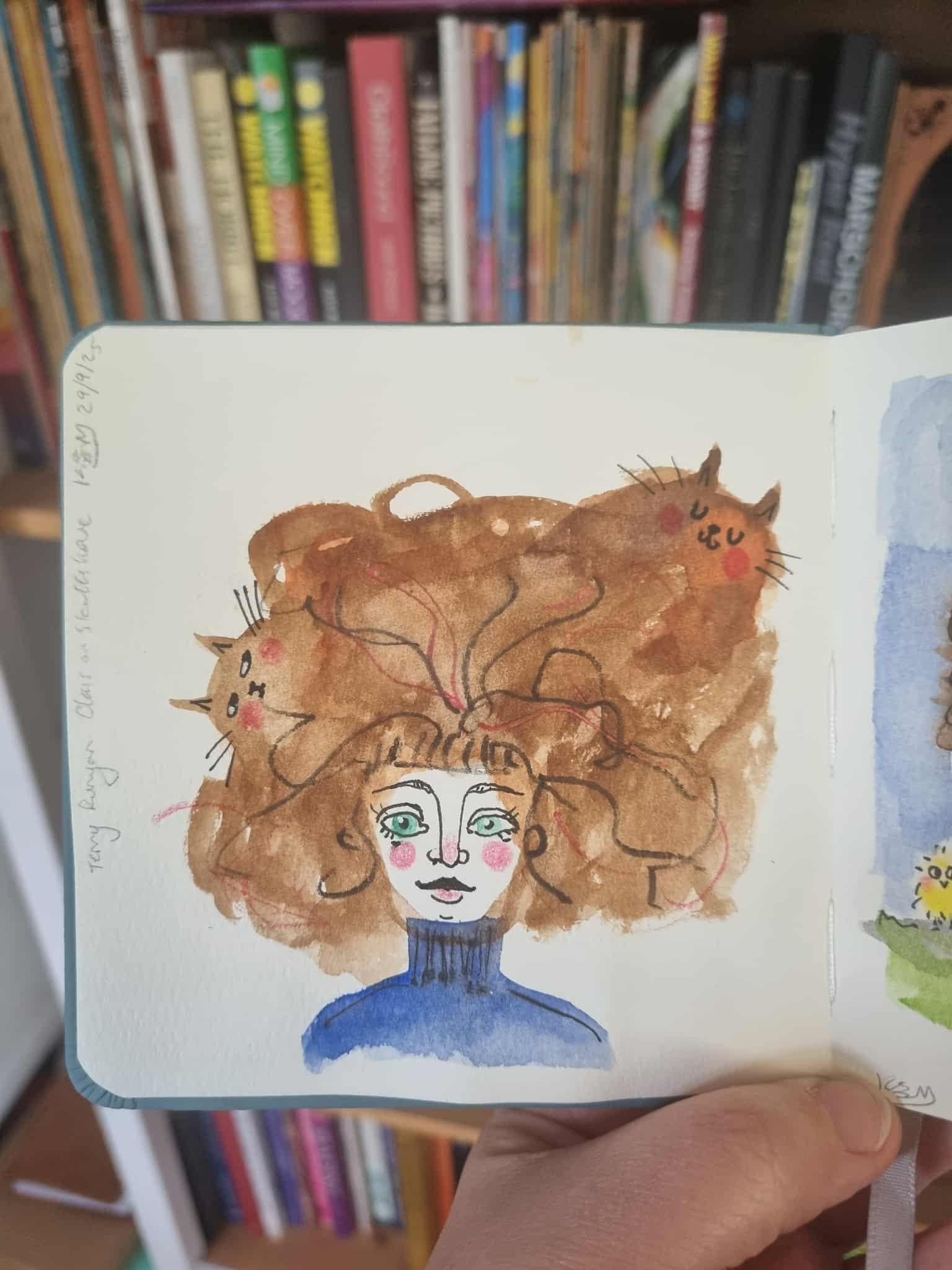 Watercolour Kitties and Fun - image 4 - student project
