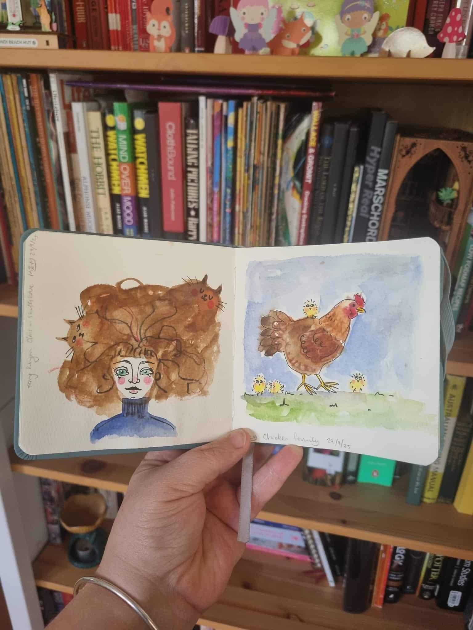 Watercolour Kitties and Fun - image 5 - student project