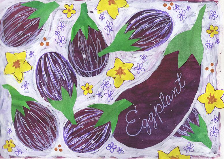 Grapefruit Sketchbook Page - image 3 - student project