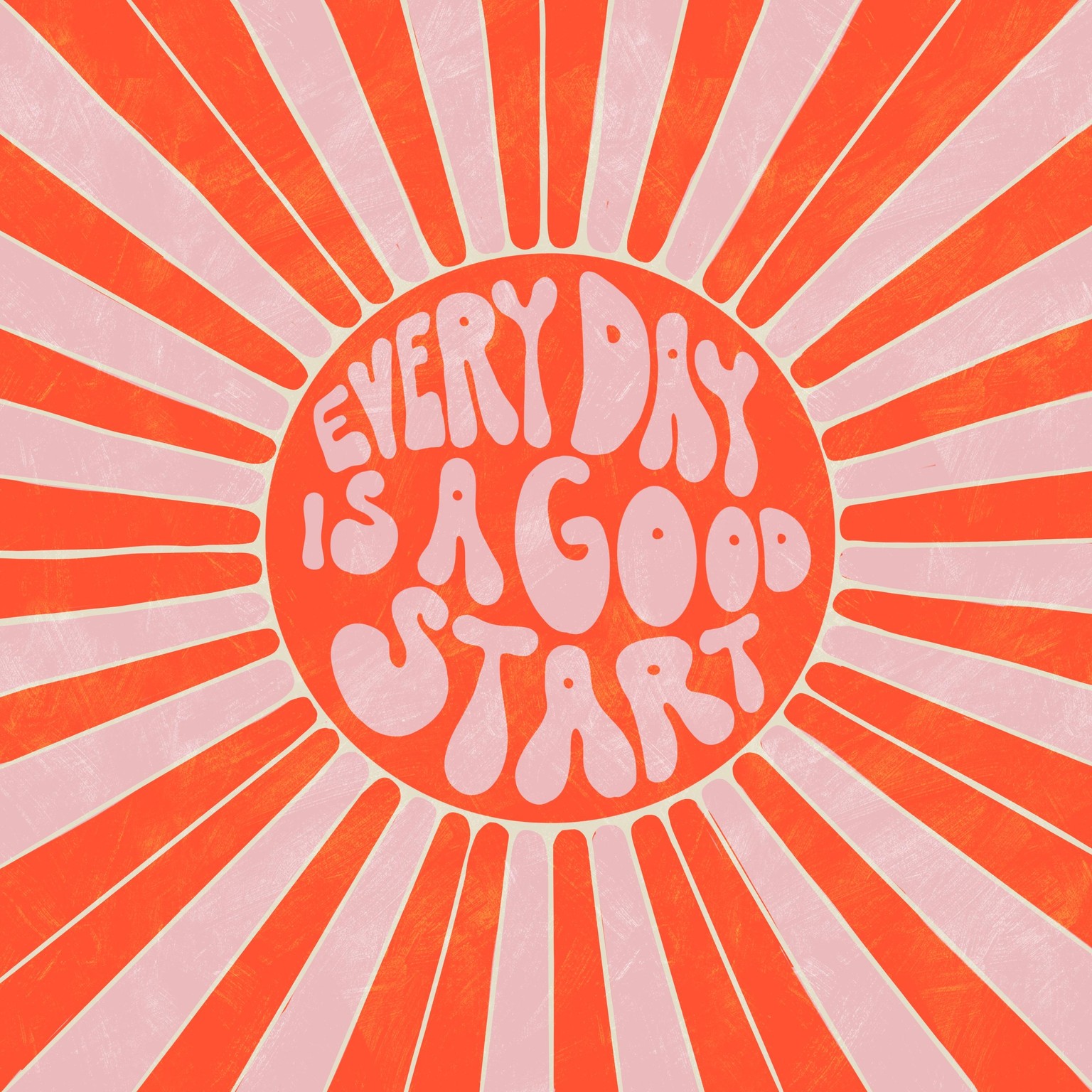 70s Inspired Hand Lettering - image 2 - student project