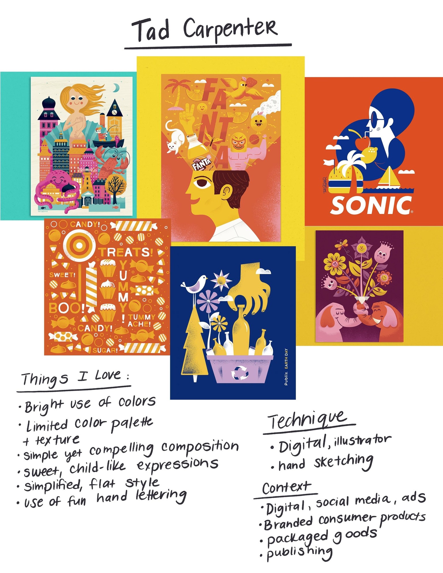 Illustration Style Exploration - image 2 - student project