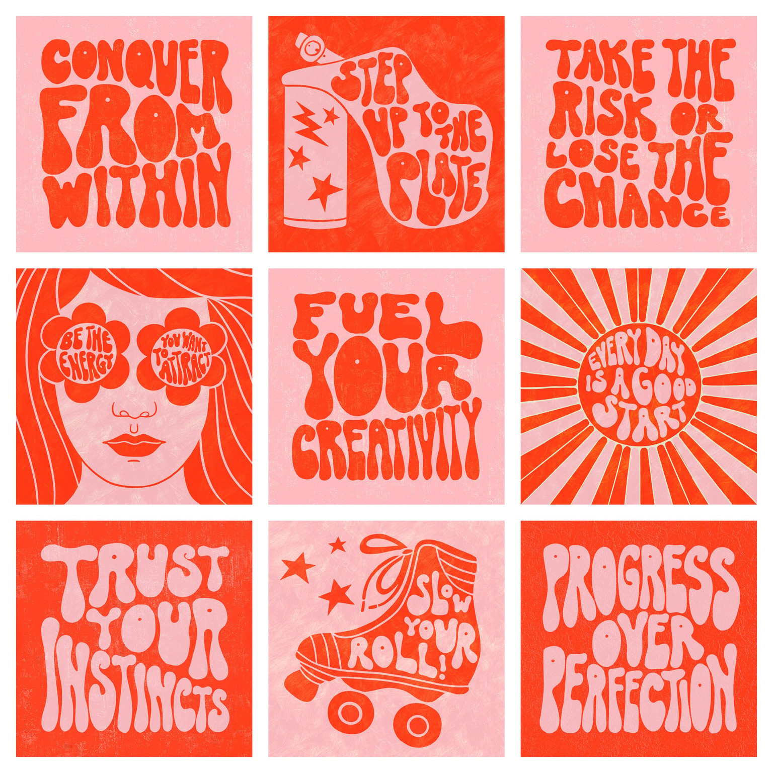 70s Inspired Hand Lettering - image 1 - student project