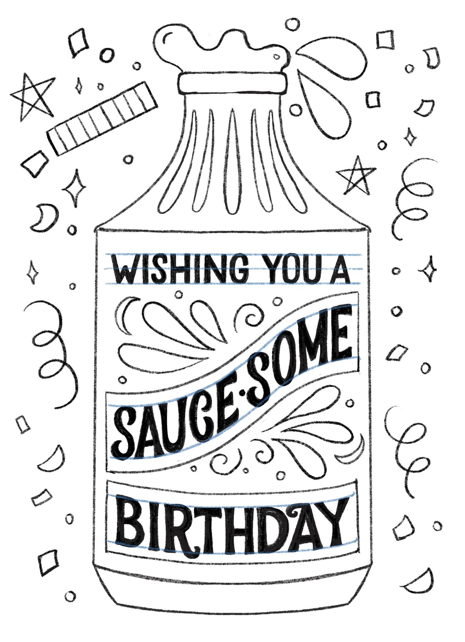 Wishing You a Sauce-Some Birthday - image 2 - student project