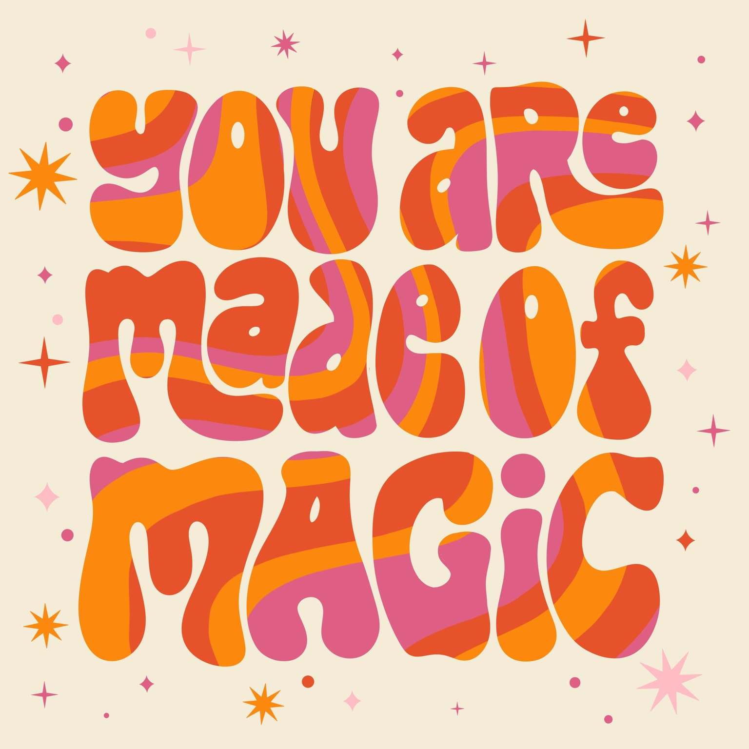 Retro Inspired Hand Lettering - image 5 - student project