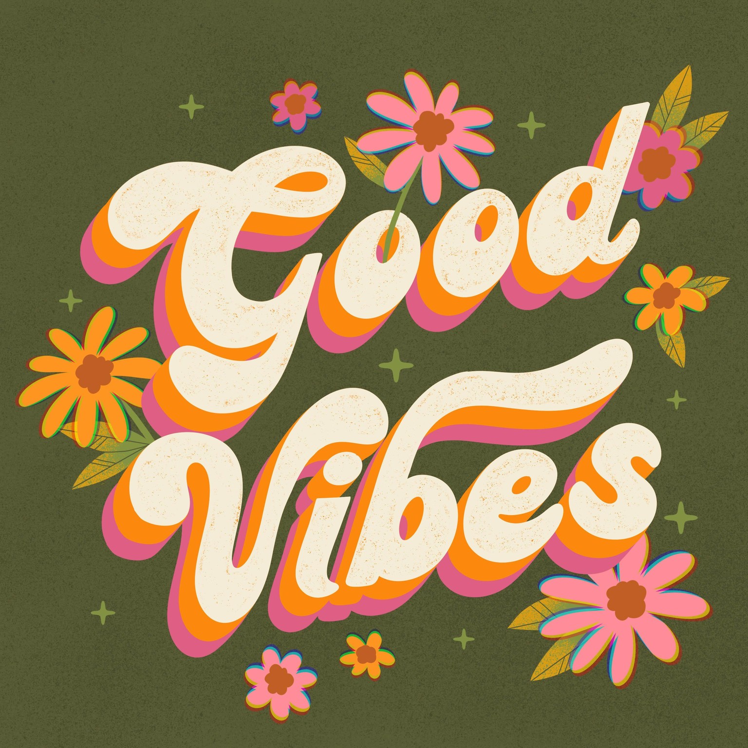 Retro Inspired Hand Lettering - image 6 - student project