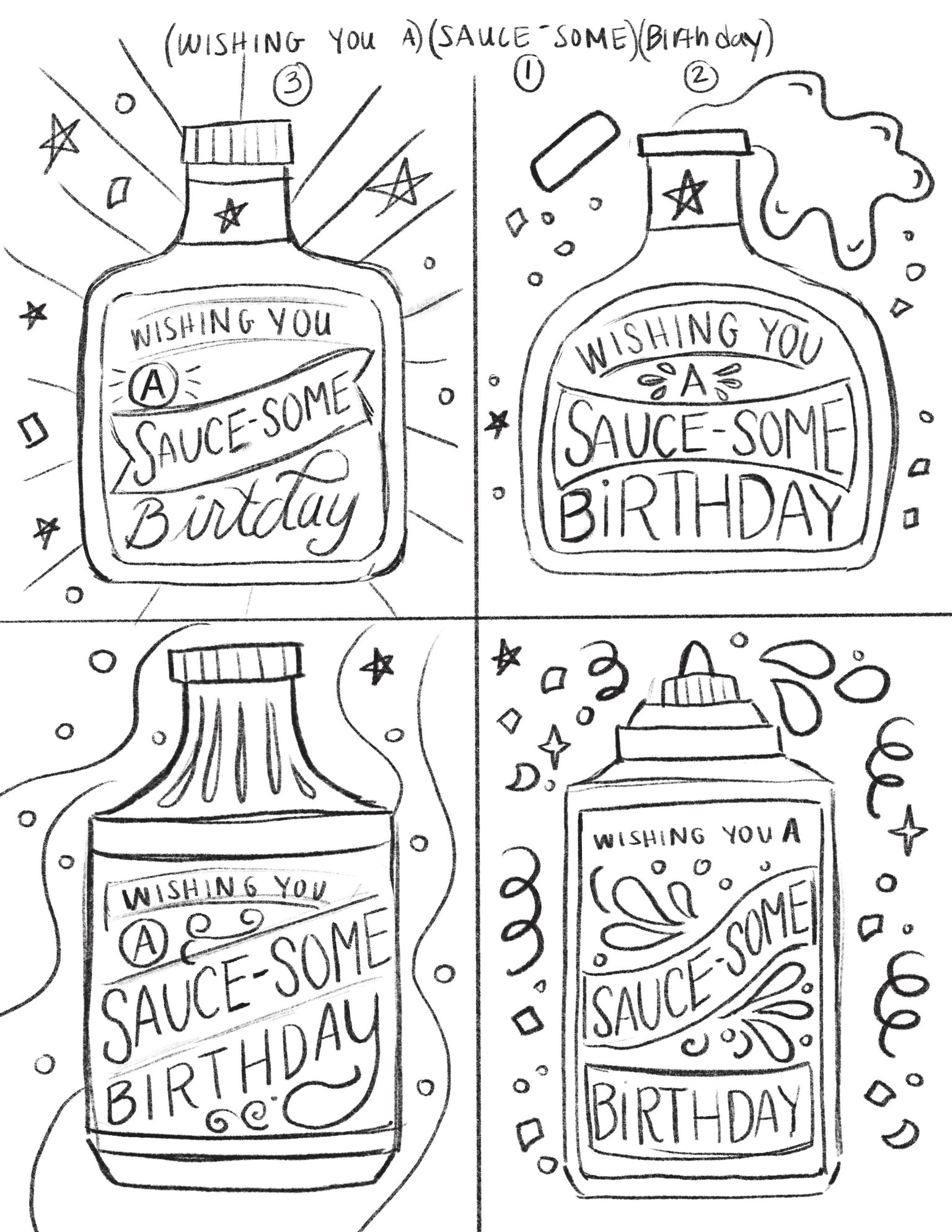 Wishing You a Sauce-Some Birthday - image 1 - student project