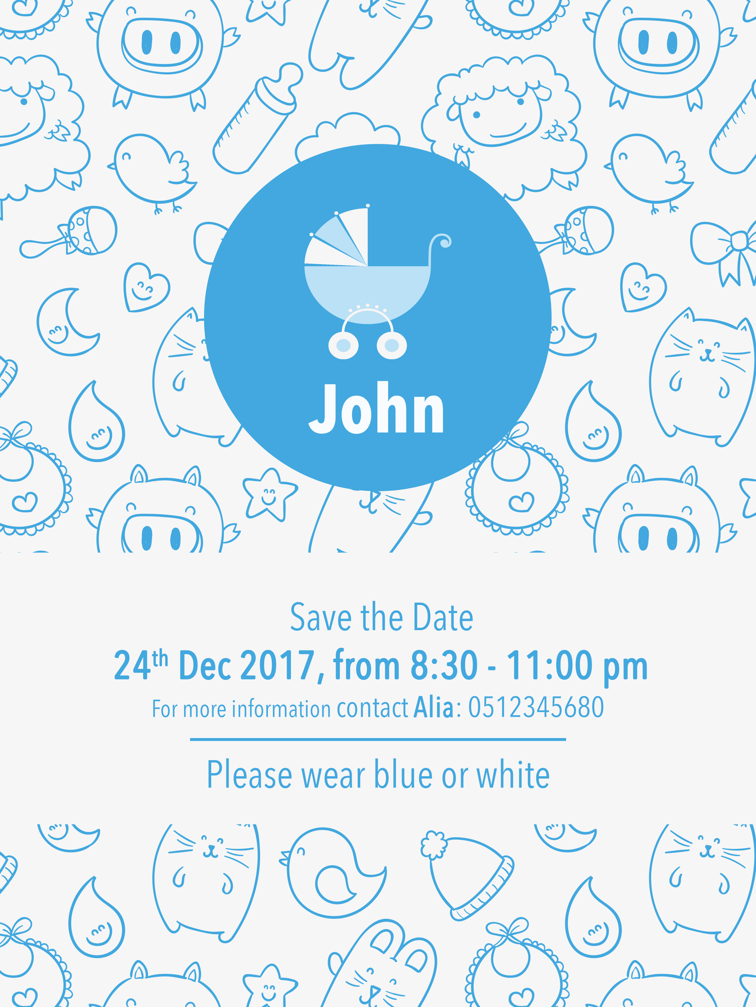 My Nephew's Baby-shower - image 1 - student project