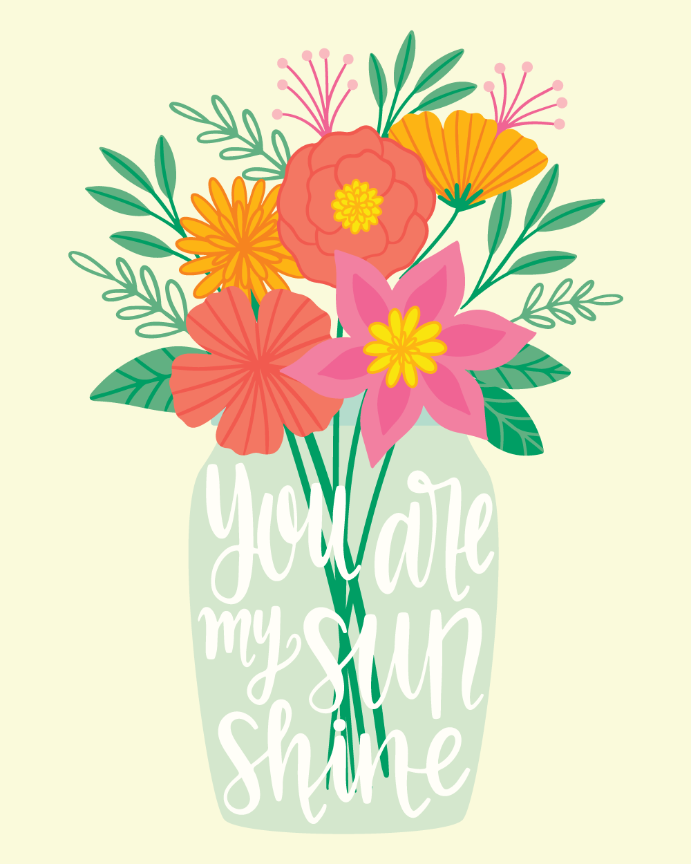 Gold Foil Hand Lettering - image 3 - student project