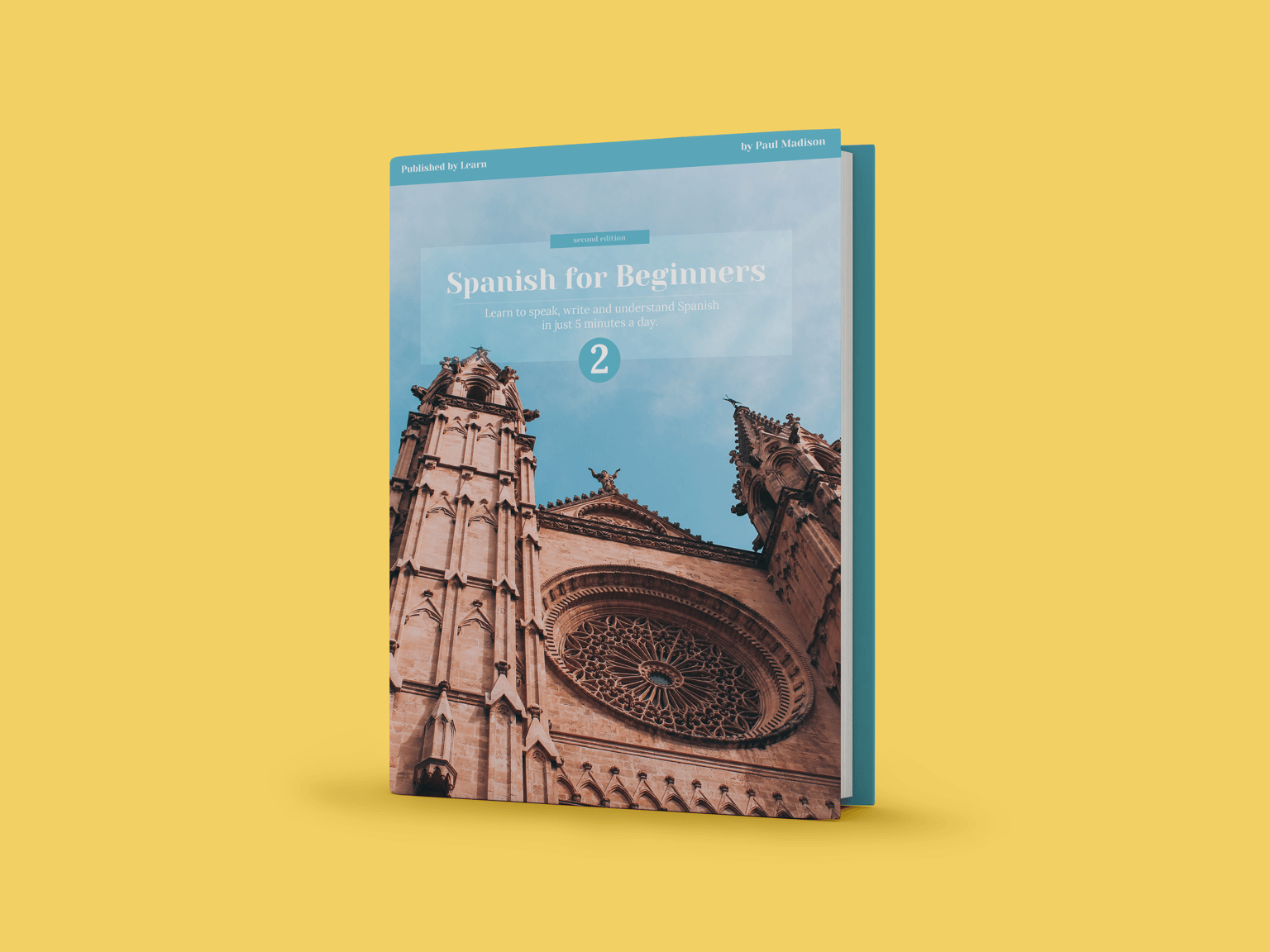 Spanish for Beginners Book Cover Designs - image 1 - student project