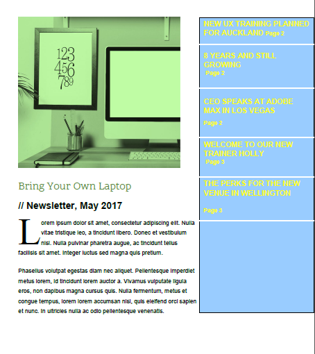 Microsoft Word 2016 - image 3 - student project