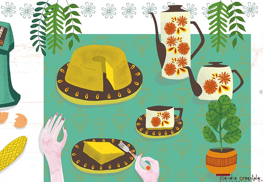 Brazilian Cornmeal Cake - image 6 - student project