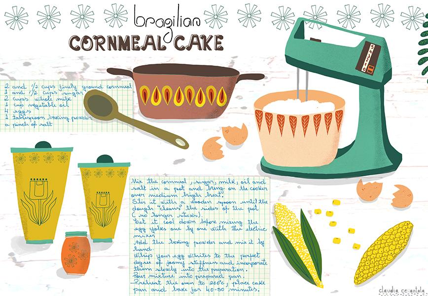 Brazilian Cornmeal Cake - image 5 - student project