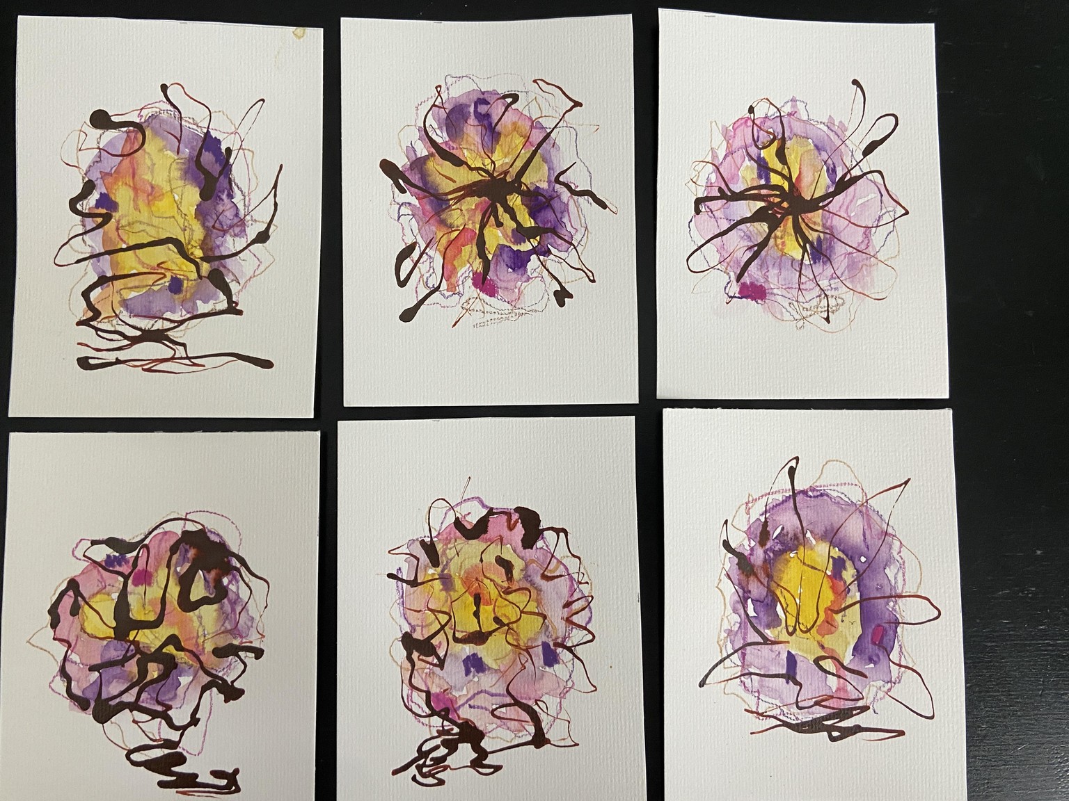 My favorite abstract flowers - image 7 - student project