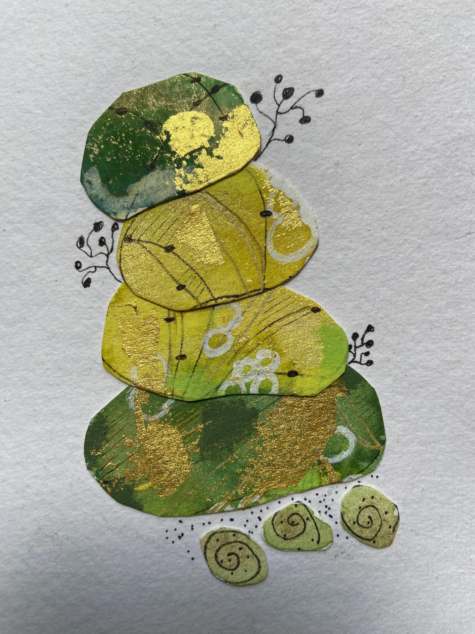 Watercolor Rolling Stones - image 6 - student project