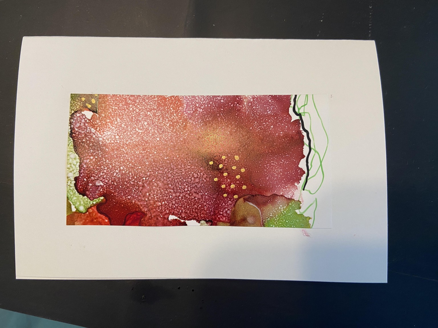 Alcohol Inks Abstracts - image 8 - student project
